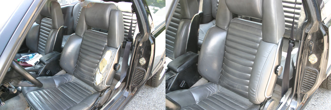 Seat Auto Reupholstery Repair