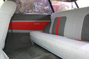 1957 Chevy Bel Air Custom Interior and Automotive Upholstery