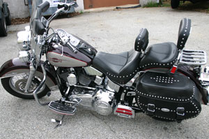 Harley Davidson Motorcycle Upholstery